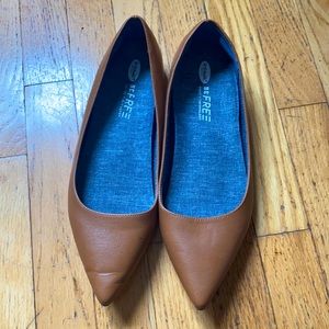 Dr Scholls Size 10 Brown Flays